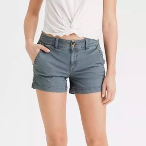 American Eagle Khaki Gray Shorts